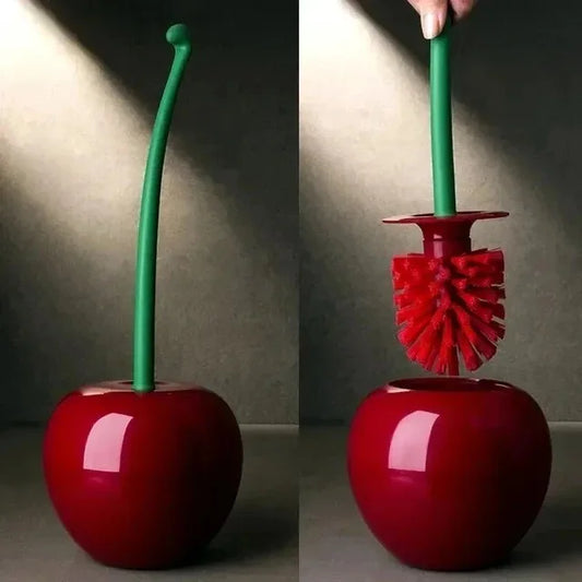 Cherry Designer Toilet Brush