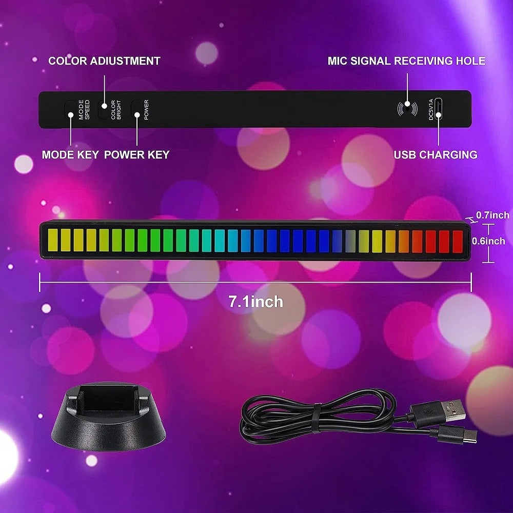 LED RGB Bars with App and Sound Control